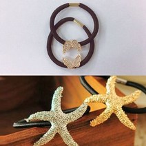 도매제국 엔젤머리끈 불가사리 머리끈 헤어끈