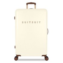 SUITSUIT 세븐티스 앤티크 화이트 PE 28인치 중대형 캐리어 (TR71818), NONE