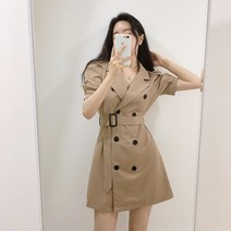 [레티고] 여름 데일리 트렌치 원피스