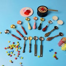 실링 왁스 멜팅 스푼 스텐, 멜팅스푼-5.메탈-황동