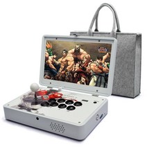 가정용오락실게임기 접이식 미니게임기 철권 소형, 10인치 검정 구성 6067 게임