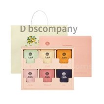 오설록 티 블라썸 세트 + 쇼핑백, 6가지 티 SET + 쇼핑백, 30set