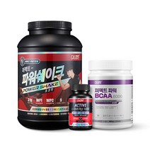 칼로바이 퍼펙트 파워쉐이크 김종국 헬스 단백질 프로틴 보충제 초코맛 2kg + bcaa 포도맛 + L아르기닌, 2개