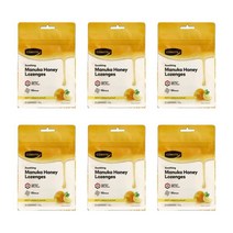 COMVITA 콤비타 마누카 꿀 로젠지 사탕 with 프로폴리스 레몬맛 12개입 6팩