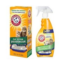 암앤해머 캣 리터 디오더라이저 (파우더 567g/스프레이 636ml) 고양이 모래 탈취제, 파우더 567g