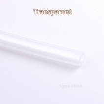 징크판넬 유연한 고무 호스 소프트 음료 파이프 워터 조인트 수족관 액세서리 1M 2X4 3X5 8X10mm, 11 Transparent_02 3X5mm (1m)
