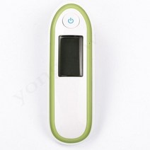 Jyhealth 의료 가정용 적외선 디지털 귀 및 이마 비접촉 레이저 체온계 lcd 아기 성인 발열 온도, 초록
