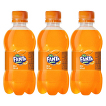 환타 오렌지 미니페트 300ml, 15개