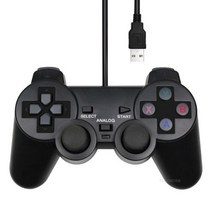 무선 게임 조이스틱 패드 유선 USB PC 게임 컨트롤러 WinXP/Win7/Win8/Win10 PC 컴퓨터 노트북 블랙 Gamepa, [01] A Black