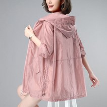 여성 바람막이점퍼 등산 방수 바람막이자켓 여름 얇은 자켓 새로운 태양 자외선 방지 후드