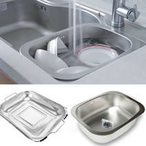 국산 올스텐 고급304재질 설거지통 채반, 설거지통(배수구형)