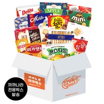 까까나라 국가대표 대용량 사무실 과자 간식 럭키박스 15p, 1개