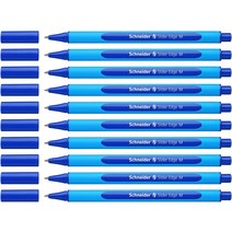 슈나이더 슬라이더 엣지 M 볼펜 1.0mm 파란색 잉크 10개, 상세페이지참조