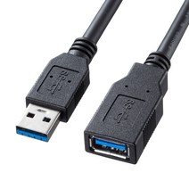 산와 서플라이 USB3.0 연장 케이블(블랙・1m) KU30-EN10K