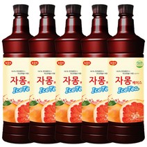 광야식품 자몽 베이스 아이스티 970ml, 5개