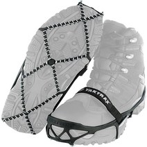 Yaktrax 프로 트랙션 클리트 눈길 및 얼음길 걷기 조깅 또는 하이킹용 (1쌍) 스몰 블랙, Cleats, Small (Shoe Size W 6.5-10/M 5
