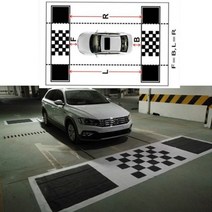 360카메라 360도 VR CCTV 3D 촬영 자동차 카메라 보정 천 4.4*1.2M 1.6*1.2M 2D 3D 360 도 서라운드 버드 뷰 파노라마 DVR 시스템, Type3 2D 3D cloth