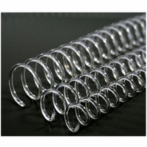 NUNUBITEL_카피어랜드 코일링 8mm 투명 3대1 150개입 1kg 제본용링 제본링 와이어링 용와 기링 스프링 플라스틱모일링_NUB누비텔레숍, 옵션이없는_단일품목입니다