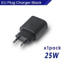 오리지널 삼성 갤럭시 S22 5g S21 S20 Fe M62 M22 Usb c형 케이블 25w 충전기 초고속 충전 Eu 플러그 2 팩116750, [01] 1pack EU Black, only charger