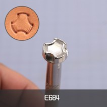금속 가죽 작업 안장 만들기 도구 조각 공예 스탬프 스탬핑 솔리드 DIY 인쇄 용품, 05 E684