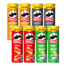 프링글스 (오리지날+양파맛+매운맛+치즈맛) 110g*8개, 1개