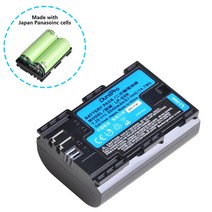 반영구 DuraPro LP-E6 LP-E6N 배터리 캐논 EOS 5DS 5D Mark II III 6D 7D 60D 60Da 70D 80D 일본 셀 LPE6 2040mAh, 01 1 Battery
