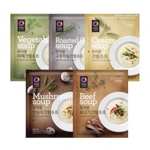 청정원 우리쌀 수프 60g 5종, 크림수프60g x 10개