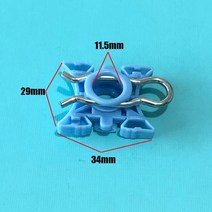 윈도우 리프트 슬라이딩 피벗 레귤레이터 클립 10개 호환 BMW E32 E34 E36 볼보 Xc60 S60 S40 S80 Xc90 3509416리프터 패스너