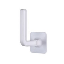 1 Pcs L 모양 펀치없는 후크 벽에 장착 된 옷걸이 코트 모자 수건 옷 주방 랙 롤 욕실 홀더, [01] 1pcs