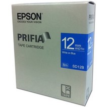 기타 [엡손] 라벨테이프 SD-12B-PX / 청색, 단품, 상세페이지 참조