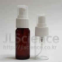 [JLS] 유리 스프레이병 스프레이용기 20ml ~ 50ml (갈색 투명 선택가능) 향수병 미스트병 화장품병, 갈색 50ml 1개
