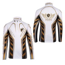 아티누스 쿨티 긴팔 승화티 AT-595 블랙 화이트 레드, 레드L(100)