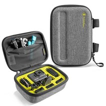 Tomtoc GoPro 액션 카메라 및 액세서리용 휴대용 케이스 셀카 스틱 및 GoPro Hero8 블랙/Hero7 블랙/Hero7 블랙/Hero7 실버/Hero6 블랙