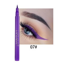 BLOWFISH FUGU컬러 아이라이너2p 붓펜 워터프루프 아이라이너 리퀴드 아이라이너12가지 색상리퀴드, 07#2p