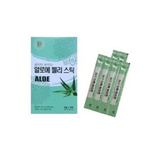 알로에 스틱 생즙원료를 담은 젤리스틱 15포, 20g * 15포