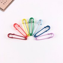 대형 큰 옷핀 낱개 가방 부자재 의류 컬러옷핀 바느질 퀼트 재료 DIY 공예 홈패션 고정핀 옷삔 리폼 이불고정 수선 칼라 핀 의류핀, 블랙