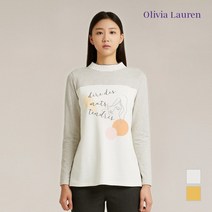 올리비아로렌 OLIVIA LAUREN 스프라이프 소매 티셔츠_VOCALWWA271