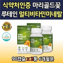 부모님 식약처인증 루테인 메리골드꽃 비타민9종 미네랄 2통 눈보호 영양제 성분 눈건강보조제 비타민A 활력비타민B 셀렌 베타카로틴 학생 청소년 수험생 회사원 직장인 중년 노년기