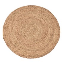 원형러그 인테리어카페트 Round rug interior carpet 손으로 짠 등나무