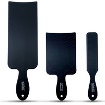 발레아쥬 컬러보드 위빙보드 염색판 옴브레 브러쉬 염색도구 탈색, 3종 세트 대중소 블랙