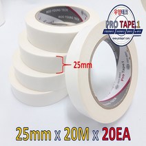 우영테크 양면테이프 25mm*20M 20개입