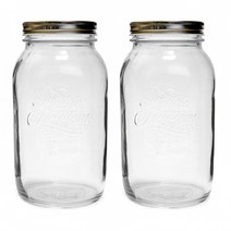 보르미올리 콰트로 밀폐유리병, 1.5L, 2개