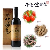 유기농산야초 8호 혼합 발효원액 효소 진액 엑기스, 1병, 500ml
