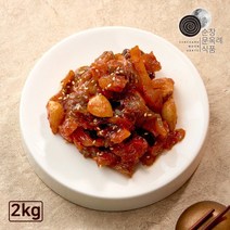 순창문옥례식품 고추장 모듬장아찌 2kg 밀폐용기, 1개
