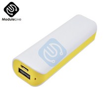 파워뱅크 DIY 키트 스토리지 케이스 박스 쉘 무료 용접 슈트 1X 18650 배터리 5V 1A USB 외부 충전기 스마, 05 Yellow