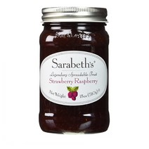사라베스 딸기 라즈베리 잼 스프레드 510g Sarabeths Strawberry Raspberry Spread, 1개