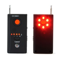 녹음차단기 다기능 무선 카메라 렌즈 신호 감지기 cc308 전파 신호 감지 카메라 전 범위 wifi rf gsm 장치 파인더 208, 미국 플러그, 미국 플러그