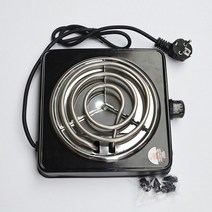 전기곤로 핫플레이트 shisha hookah burner 스토브 220v 1000w hot plate kitchen 요리 커피 히터 치차 나르자일 흡연 파이프 숯, 숯 스토브 블랙