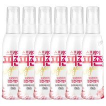 피죤 리치퍼퓸 스프레이 플라워페스티벌 80ml / 정전기방지 섬유탈취스프레이, 6개