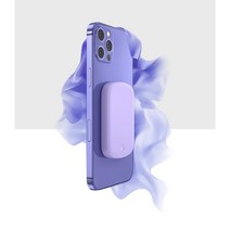 [무선] 맥세이프 고속충전 20W 10000mAh 보조배터리, 퍼플